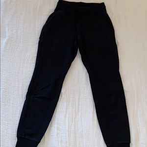 Black Lululemon joggers